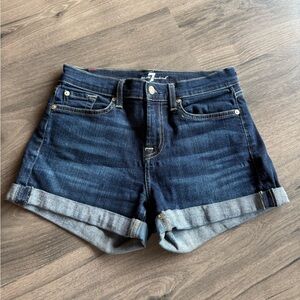 For All Mankind Jean Shorts